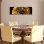 Wallity Lienzo Decorativo Iluminado con LEDs 30x90 cm Multicolor